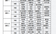 2024年5月20日至2024年5月24日学生菜谱